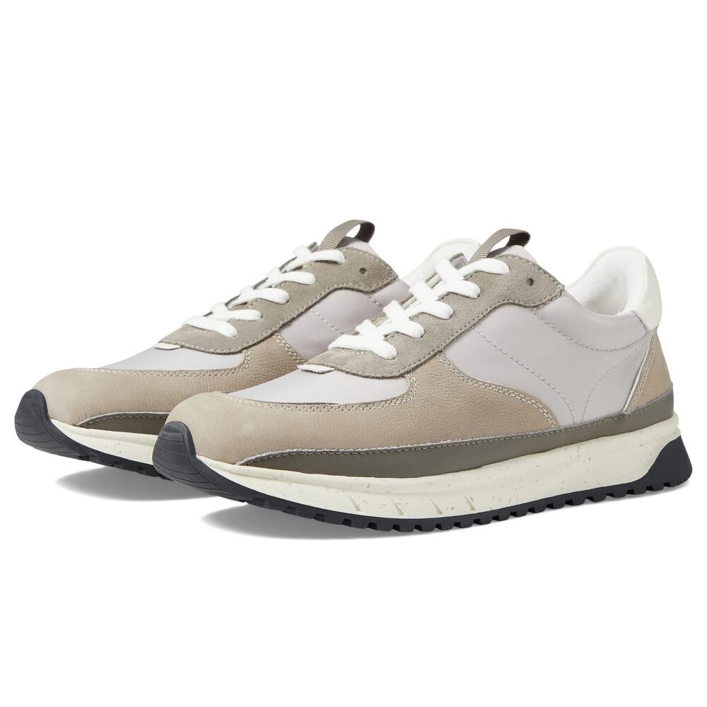 MADEWELL Women's Size 8 Kickoff Trainer Sneakers in Antique Cream Multi